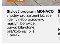Stylový program MONACO