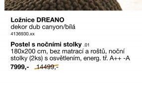 Ložnice DREANO