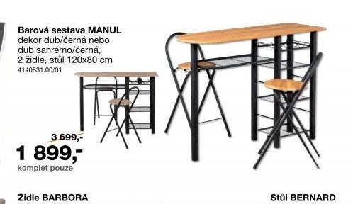 Barová sestava MANUL