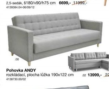 Pohovka ANDY