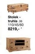 Stolek - truhla .06
