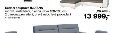 Sedací souprava INDIANA