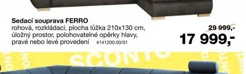 Sedací souprava FERRO