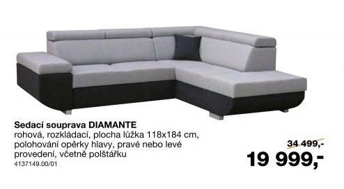 Sedací souprava DIAMANTE