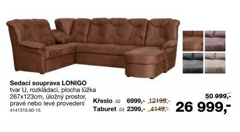 Sedací souprava LONIGO