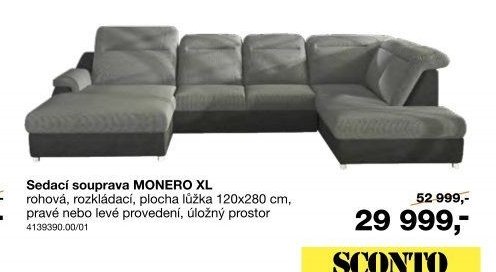 Sedací souprava MONERO XL