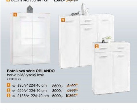 Botníková série ORLANDO