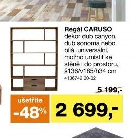 Regál CARUSO