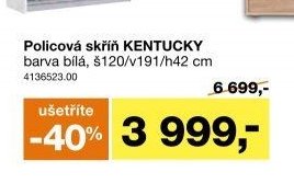 Policová skříň KENTUCKY