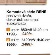 Komodová série RENÉ