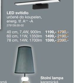 LED svítidlo pro koupelny