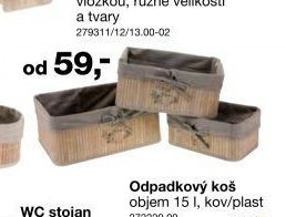 Košík regálový