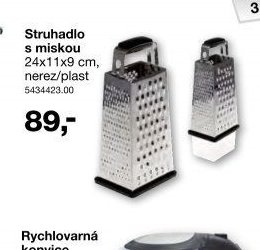 Struhadlo s miskou