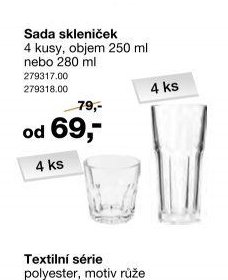 Sada skleniček
