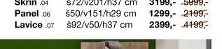 Předsiňová sestava FELINO Lavice