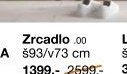 Předsiňová sestava CORTINA Zrcadlo