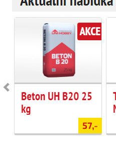 Beton UH B20 25 kg