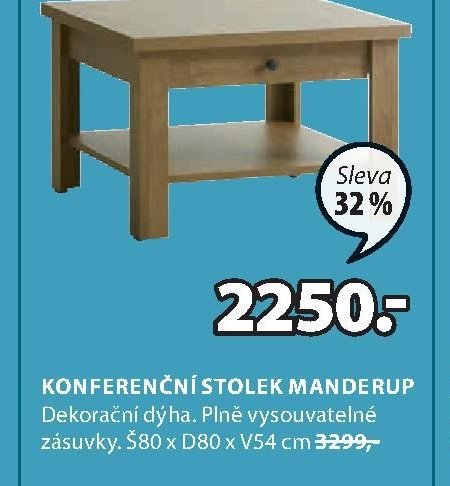 KONFERENČNÍ STOLEK MANDERUP