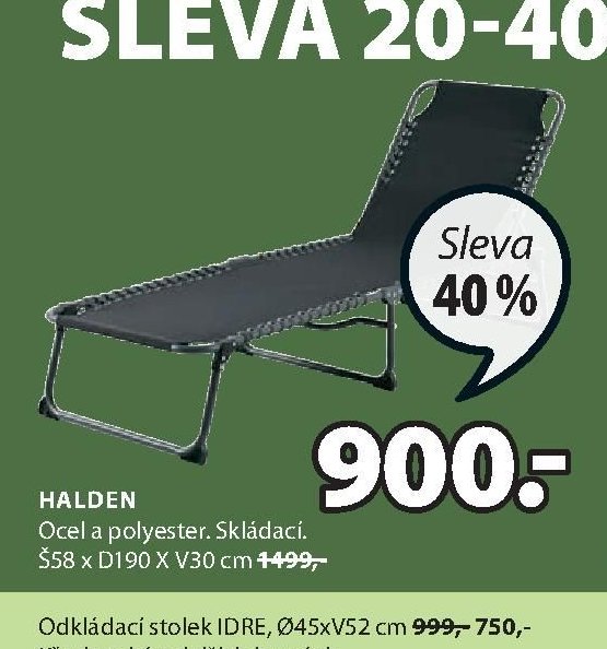 Lehátko HALDEN