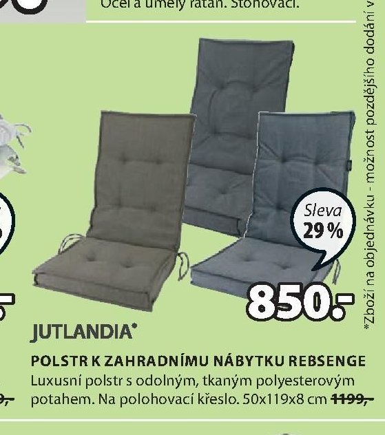 POLSTR K ZAHRADNÍMU NÁBYTKU REBSENGE