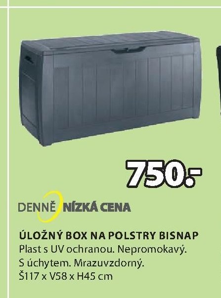 ÚLOŽNÝ BOX NA POLSTRY BISNAP