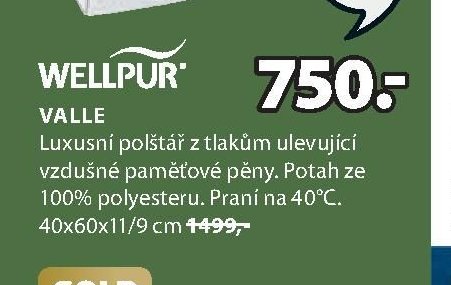 Valle polštář