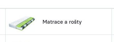 Matrace a rošty