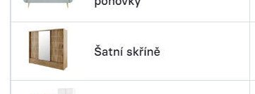 Šatní skříně