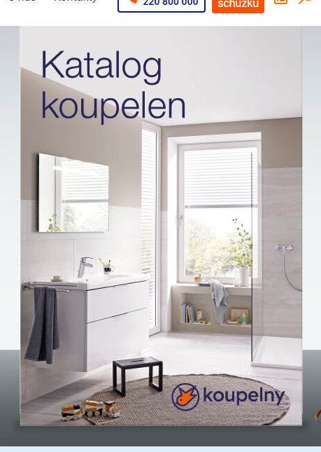Katalog koupelen