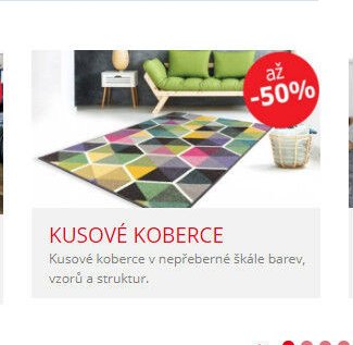 Kusové koberce