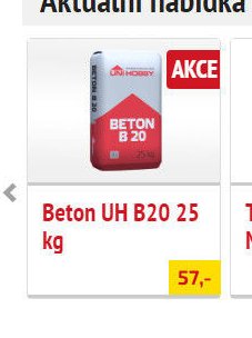 Beton UH B20 25 kg