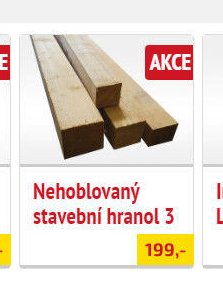 Nehoblovaný stavební hranol 3