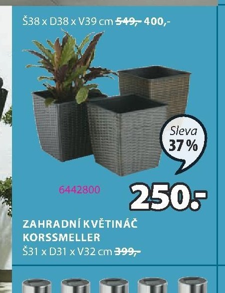 ZAHRADNÍ KVĚTINÁČ KORSSMELLER