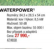 Čerpadlo tepelné WATERPOWER 84,5 x 28,5 x 54 cm