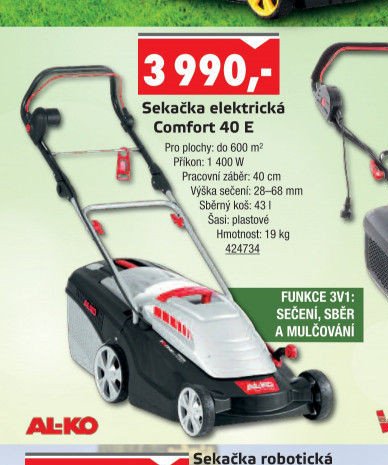 Sekačka elektrická Comfort 40 E