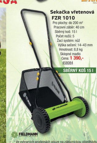 Sekačka vřetenová Fieldmann FZR 1010