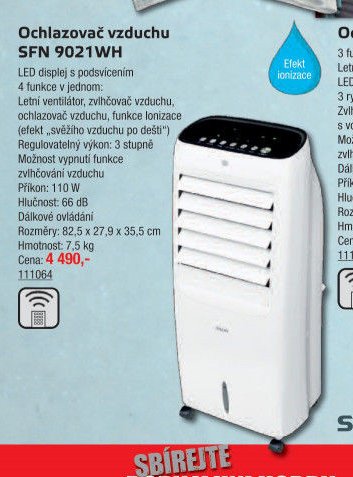 Ochlazovač vzduchu SFN 9021WH