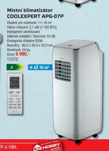 Místní klimatizátor COOLEXPERT APG-07P