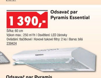 Odsavač par Pyramis Essential