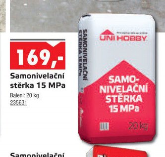 Samonivelační stěrka 15 MPa
