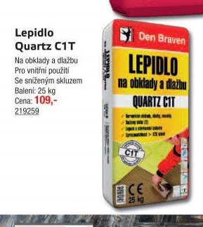 Lepidlo Quartz C1T