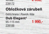 Obložková zárubeň Dub Elegant