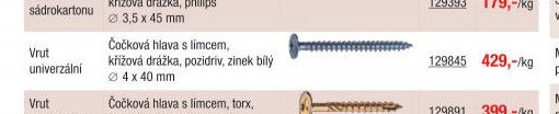 Vrut univerzální