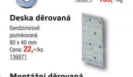 Deska děrovaná