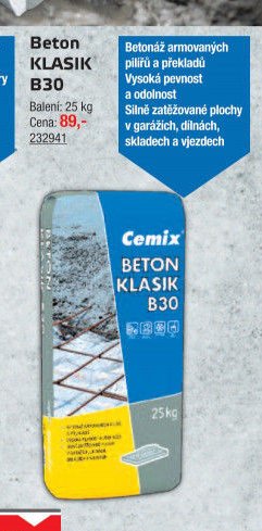 Beton KLASIK B30