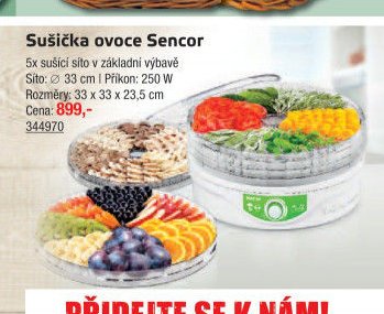 Sušička ovoce Sencor