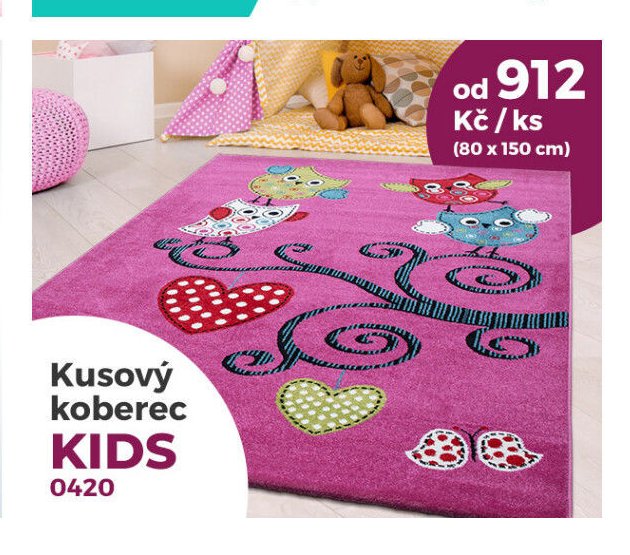 Kusový koberec KIDS 0420