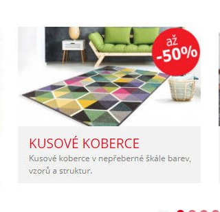 Kusové koberce