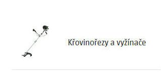 Křovinořezy a vyžínače