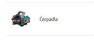 Čerpadla
